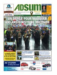 9 juillet 2008 - Journal Adsum