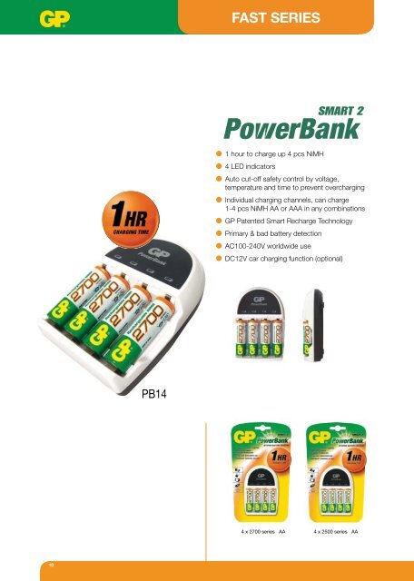 PowerBank Rechargeable Batteries - Karimex