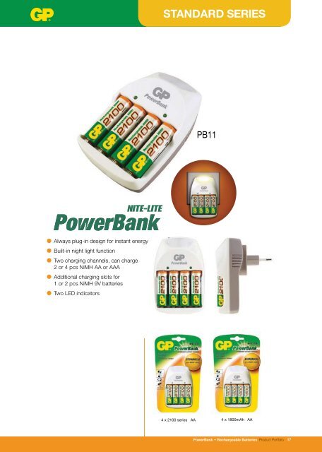 PowerBank Rechargeable Batteries - Karimex