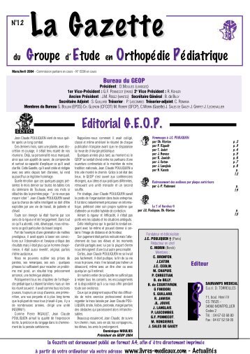 Gazette n°12 - Sauramps Médical