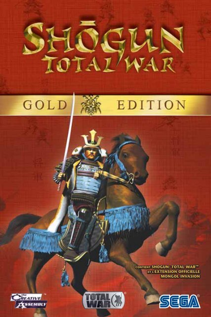 shogun: total war et l'extension officielle mongol invasion contient ...