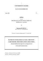 TEXTE INTÉGRAL pdf - Faculté de Médecine - Université d'Angers