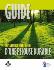 Guide – Implantation de la pelouse durable - Fédération ...
