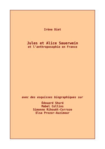 Jules et Alice Sauerwein - Version PDF du