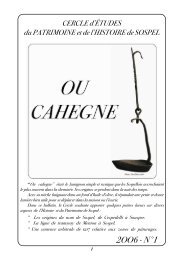 Ou Cahegne n°1 - Sospel Patrimoine