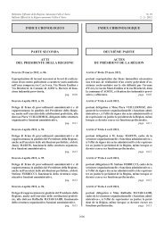 sommaire et index - Regione Autonoma Valle d'Aosta