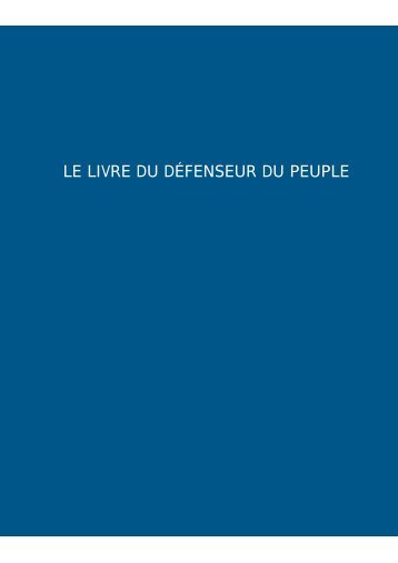 LE DÉFENSEUR DU PEUPLE - Defensor del Pueblo