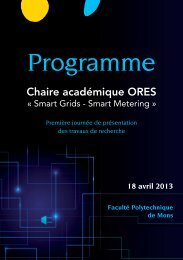 Program - Université de Mons