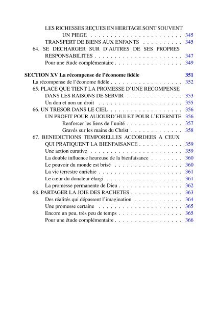 Conseils á L'Econome - Les écrits d'Ellen G. White en Français.
