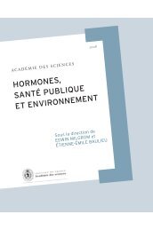 Hormones, santé publique et environnement - BibSciences.org