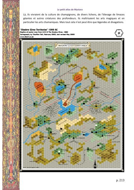 Atlas simplifié de Mystara