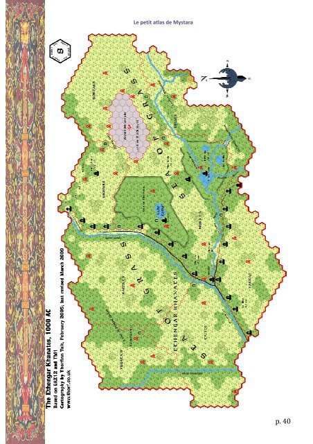 Atlas simplifié de Mystara