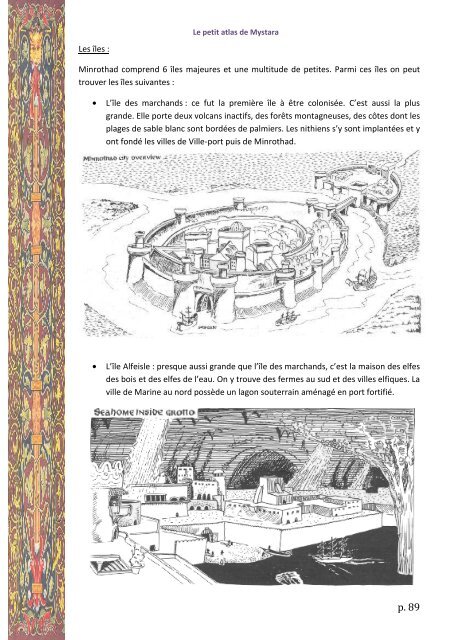 Atlas simplifié de Mystara