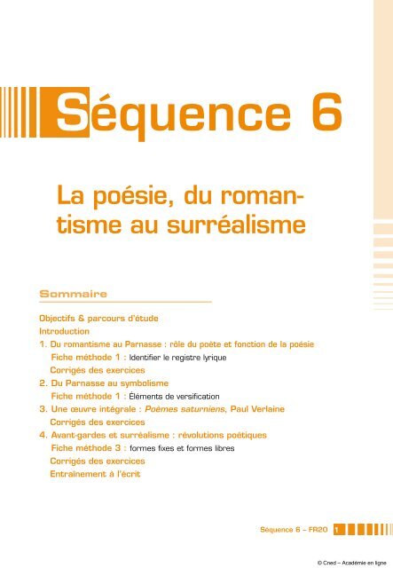 Sequence 6 Academie En Ligne