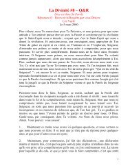 LV La Divinite 8 Q A.. - Message-Doctrine