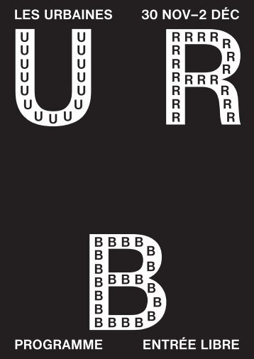 telechargement en pdf - Les Urbaines