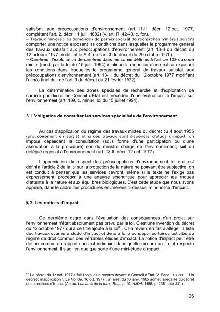 les principes généraux du droit de l'environnement - FOAD ...