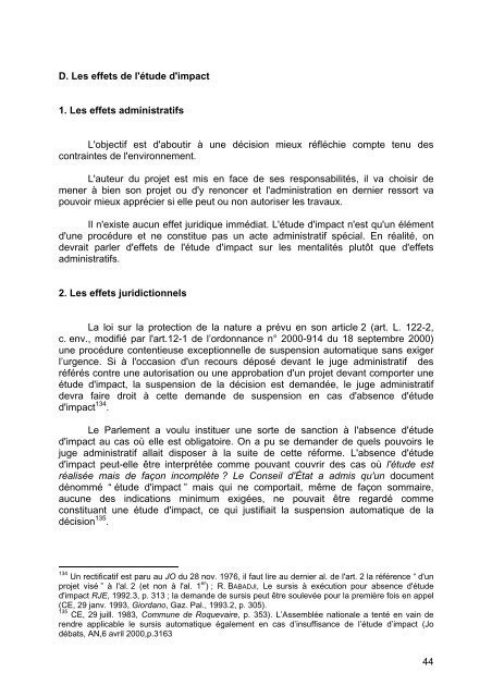 les principes généraux du droit de l'environnement - FOAD ...