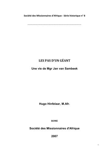 Lire ou Télécharger - Missionnaires d'Afrique