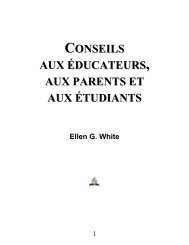 conseils aux éducateurs aux parents et aux étudiants - Le site de ...