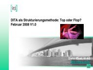 DITA Top oder Flop - Zindel AG