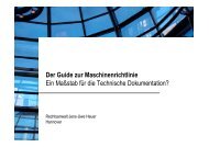 Der Guide zur Maschinenrichtlinie Ein Maßstab für die Technische ...