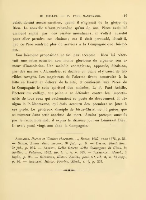 Ménologe de la Compagnie de Jésus : assistance d'Italie - Libr@rsi