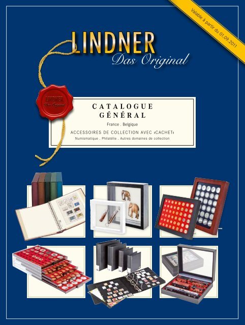 rouge Lindner 2365-2148E NERA Coffret numismatique XL pour 144 muselets de champagne