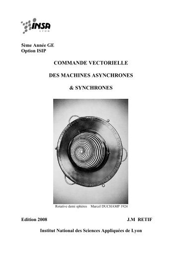 commande vectorielle des machines asynchrones & synchrones