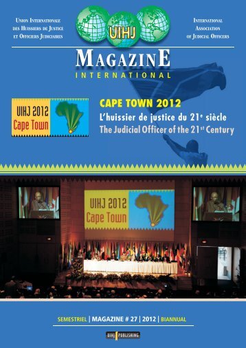 CAPE TOWN 2012 - UIHJ