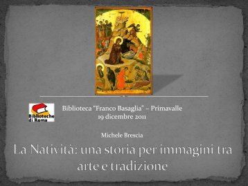 La Natività: una storia per immagini tra arte e tradizione - VN Studenti