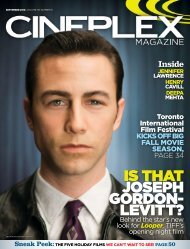 Cineplex Magazine September 2012