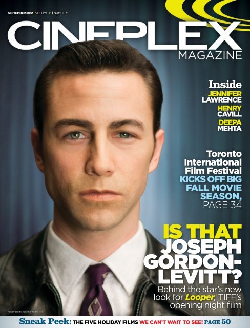 488px x 640px - Cineplex Magazine September 2012