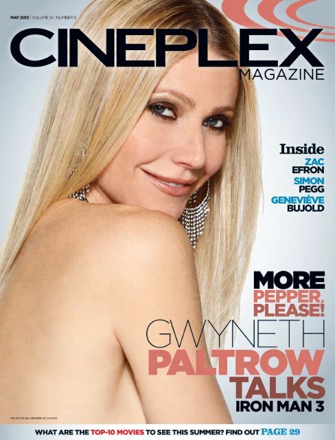 Cineplex Magazine May 2013