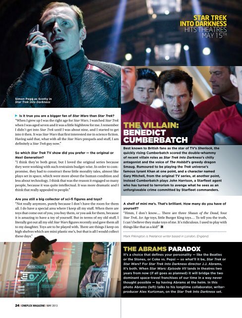 Cineplex Magazine May 2013