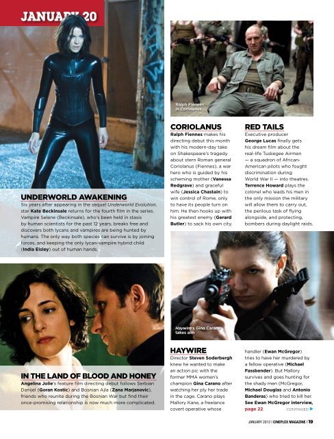 Cineplex Magazine January 2012