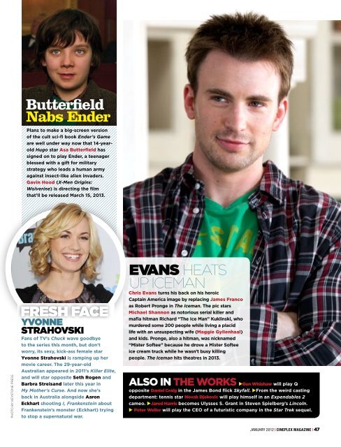 Cineplex Magazine January 2012