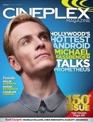 Cineplex Magazine June 2012