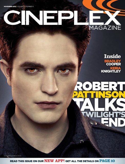 Cineplex Magazine November 2012