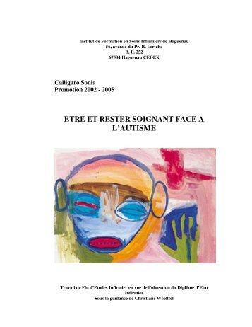 ETRE ET RESTER SOIGNANT FACE A L'AUTISME - Infirmiers.com