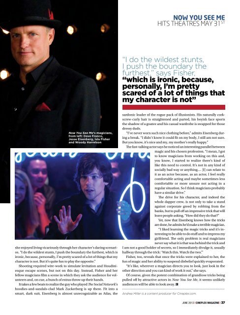 Cineplex Magazine June 2013