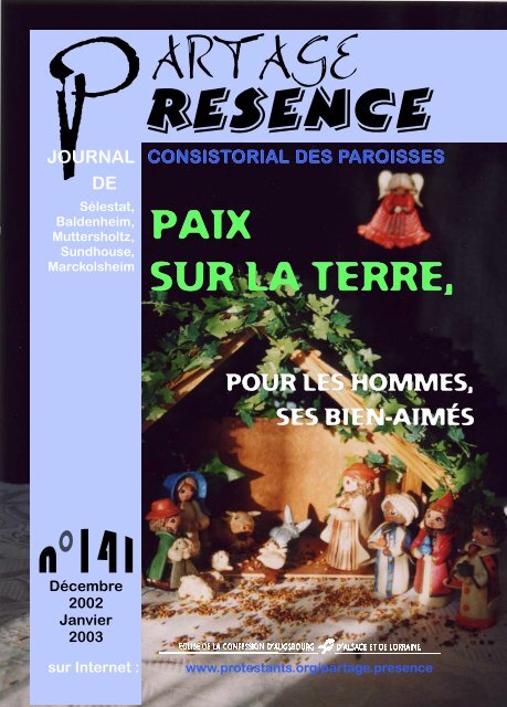 Numéro 141 (Décembre 2002 - Janvier 2003) - Partage Présence