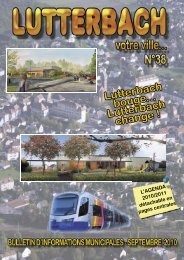 Bulletin municipal n°38 - Lutterbach