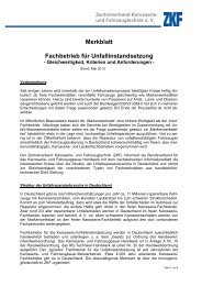 Merkblatt Fachbetrieb für Unfallinstandsetzung - ZKF ...