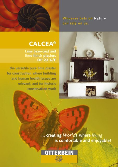 CALCEA® - Zement- u. Kalkwerke Otterbein GmbH & Co. KG