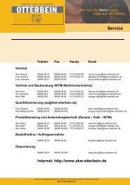 Technisches Merkblatt - Zement- u. Kalkwerke Otterbein GmbH & Co ...