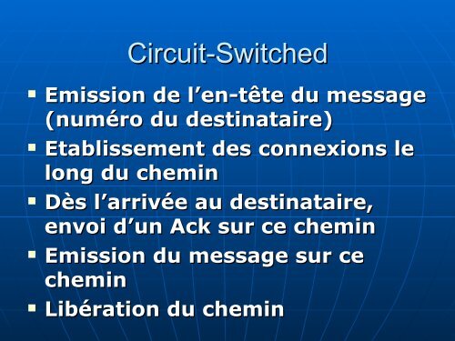 Chapitre 1 : Introduction aux réseaux informatiques - FIL