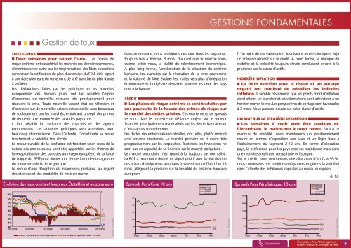 Lettre n°108 - Groupama Asset Management