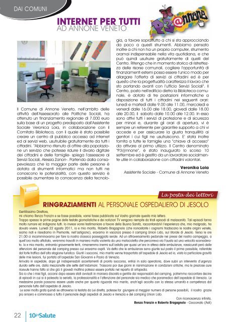 dicembre - Portale del Medico di Famiglia - ULSS n. 10