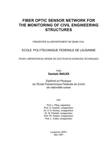 Fiber optic sensor network for the monitoring of civil ... - smartec